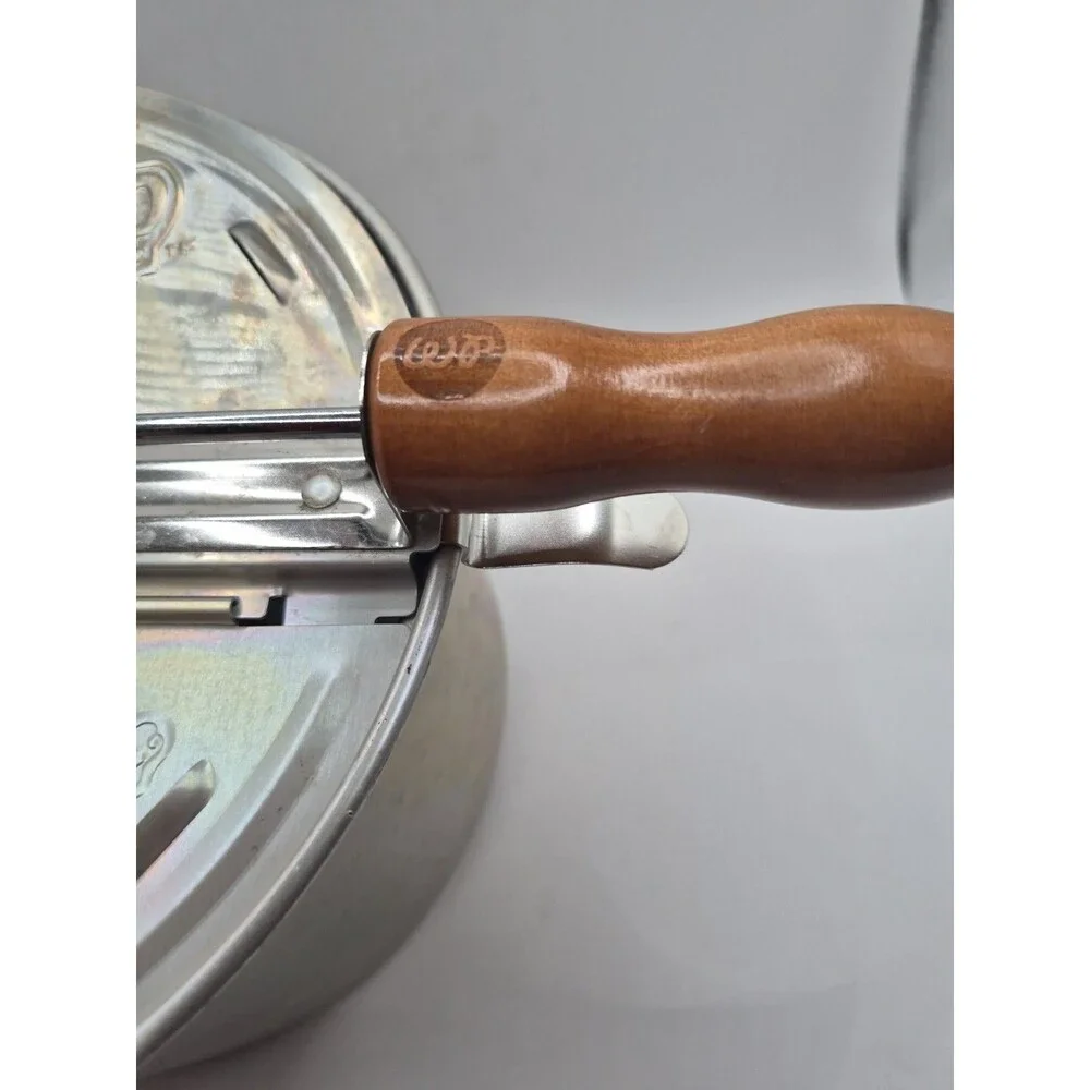 Whirley Pop Wabash Valley Farms 6 Qt Stovetop Popcorn Popper - retro